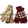 Strick Acryl Warm Jacquard Magic Touch Screen Handschuhe / Fäustlinge